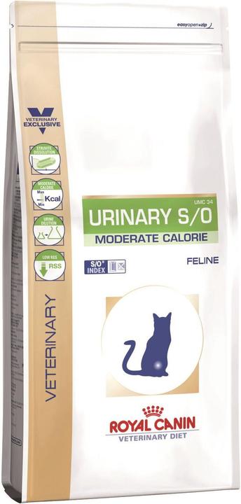 Produktbild Royal Canin VD Cat Urinary S/O Moderate Calorie 9kg (Adult, 1 Stk., 9000 g)