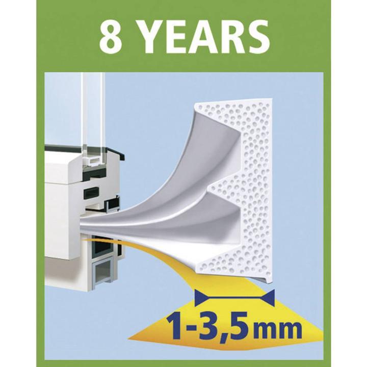 Produktbild tesa tesamoll CLASSIC E-Profil Fensterdichtung, Gummidichtung zum Isolieren