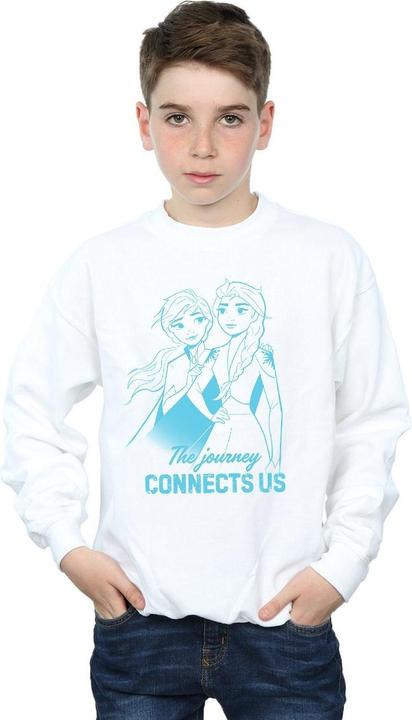 Produktbild Disney Frozen 2 Elsa and Anna The Journey Connects Us Sweatshirt Jungen (140, 146)