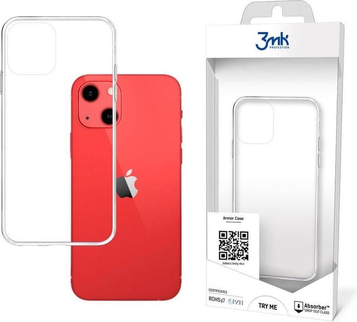 Produktbild 3MK Fully Secure AC iPhone 13 Armor Case Clear (Apple iPhone 13, Apple iPhone 14, Apple iPhone 15)