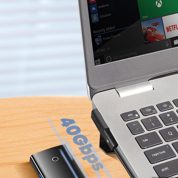 Actual product image Avizar USB-C adapter angled centrally (USB Type C, USB Type C)