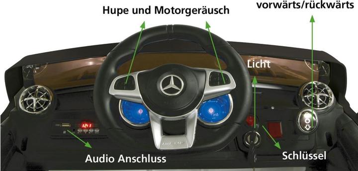 Produktbild Jamara Ride-on Mercedes SL65 (12 V)