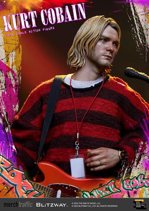 Produktbild Blitzway Kurt Cobain figurine 1/6 On Stage 31 cm