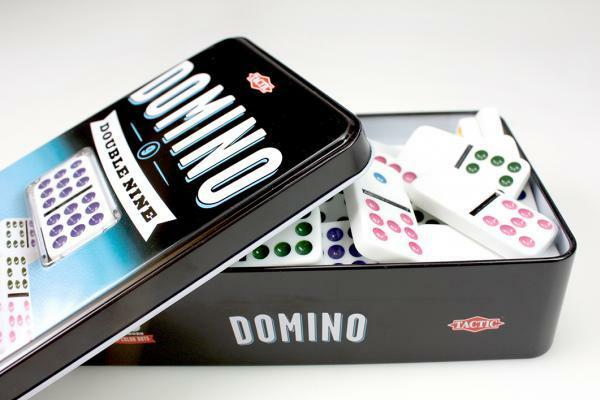 Actual product image Tactic Domino Double 9, pre-school age, boy/girl, 5 year(s), 99 year(s), 47 mm, 115 mm