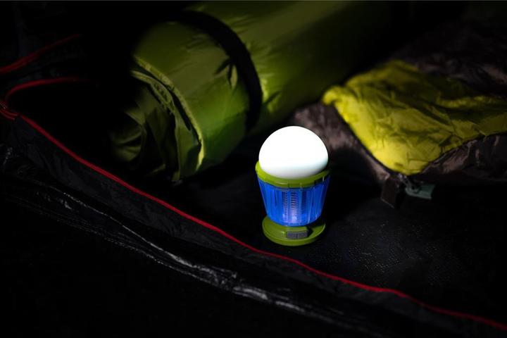 Image du produit Dörr Lampe de camping solaire anti-moustique - Vert fluo