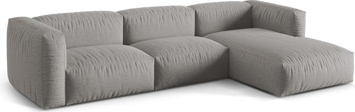 Image du produit Micadoni Canapé D'Angle Droit Modulaire, "Martina", 3 Places, 332x176x75 Fabriqué en Europe (Canapé d'angle)