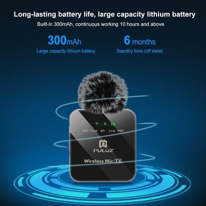 Produktbild Puluz Dual Lavalier Mikrofon USB-C