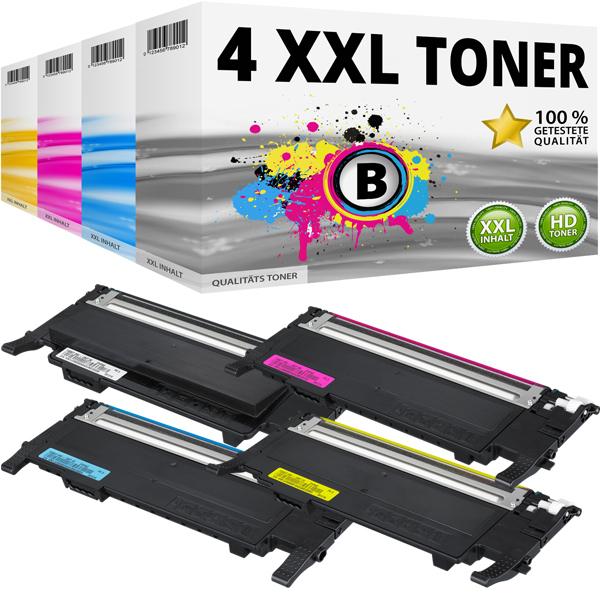 Image du produit Druckfuxx 4 TONER PATRONEN für Samsung CLP-320N CLP-325W CLX-3185FN CLX-3185FW C