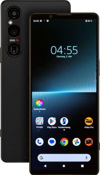 Productafbeelding Sony Xperia 1 V (256 GB, Black, 6.50", Hybride dubbele SIM, 48 Mpx, 5G)