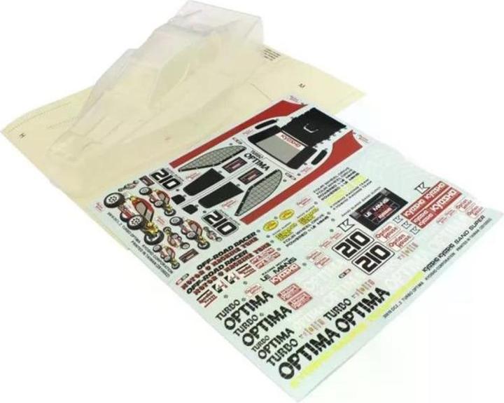 Kyosho Bodywork Turbo Optima Buggy unpainted, 1:10