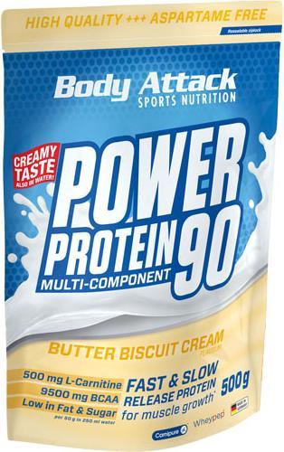 Produktbild Body Attack New Power Protein 90 (500g Beutel) (Aprikose, Maracuja, 1 Stk., 500 g)