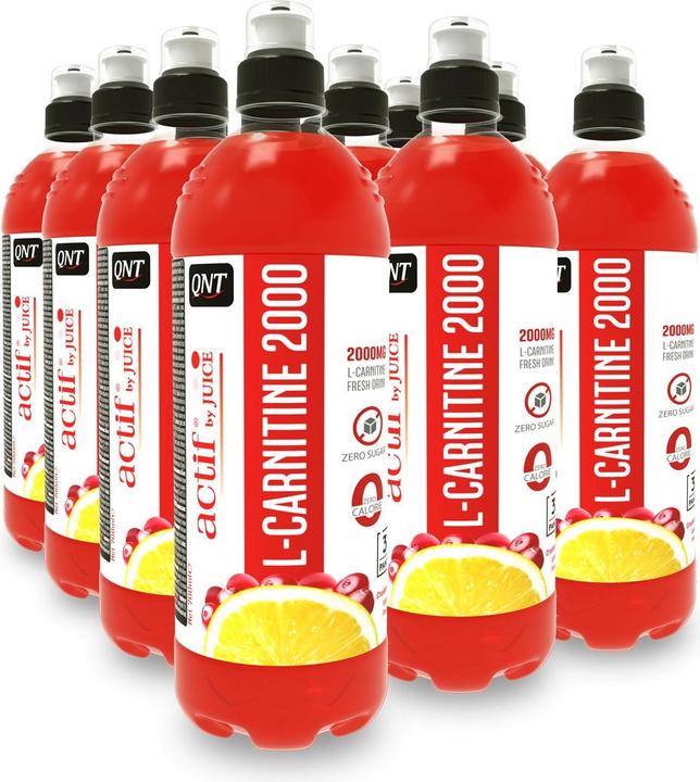 Actual product image QNT L-Carnitine 2000 (Cranberry, Lemon, 12 x)