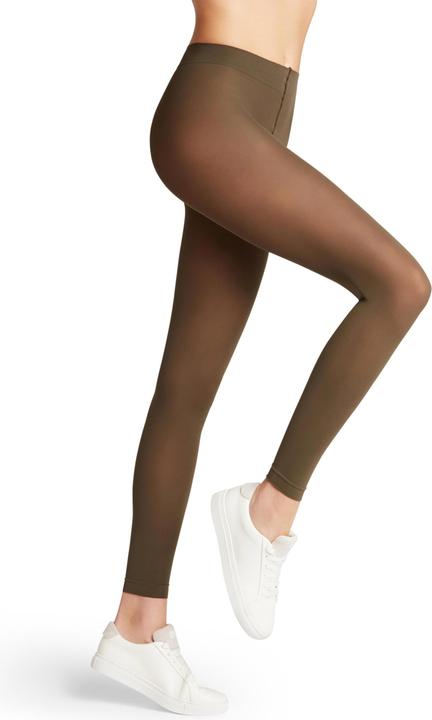 Actual product image Falke Pure Matt 50 Leggings, colour 7826 military, size 36-38 (50 DEN, 36 - 38)