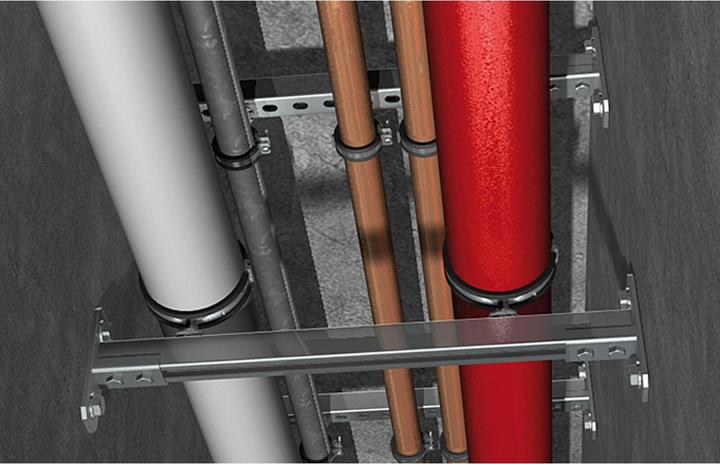 Produktbild Fischer hulrumsdybel rød pan - Powerknot rosett 5x55 med panhoved 25 stk 5-18mm TX25 (20 Stk.)