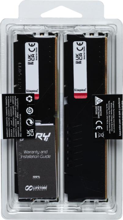 Image du produit Kingston KF560C36BBEK2-16 (2 x 8GB, 6000 MHz, RAM DDR5, DIMM)