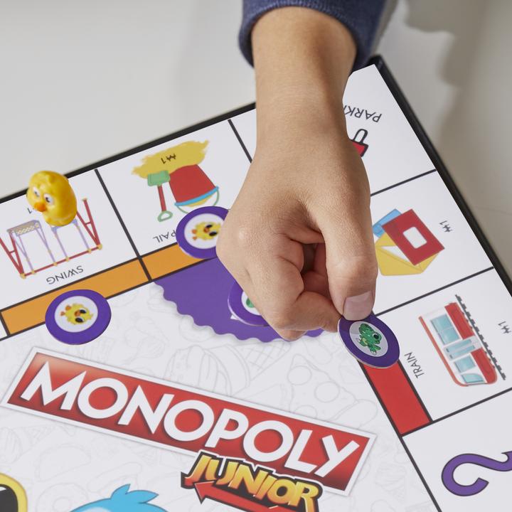 Actual product image Monopoly Junior 2 in 1 (German)