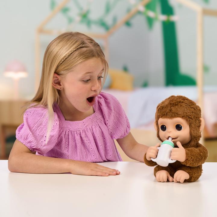Immagine prodotto Little Piccoli animali domestici vivi di scimmia (30 cm)