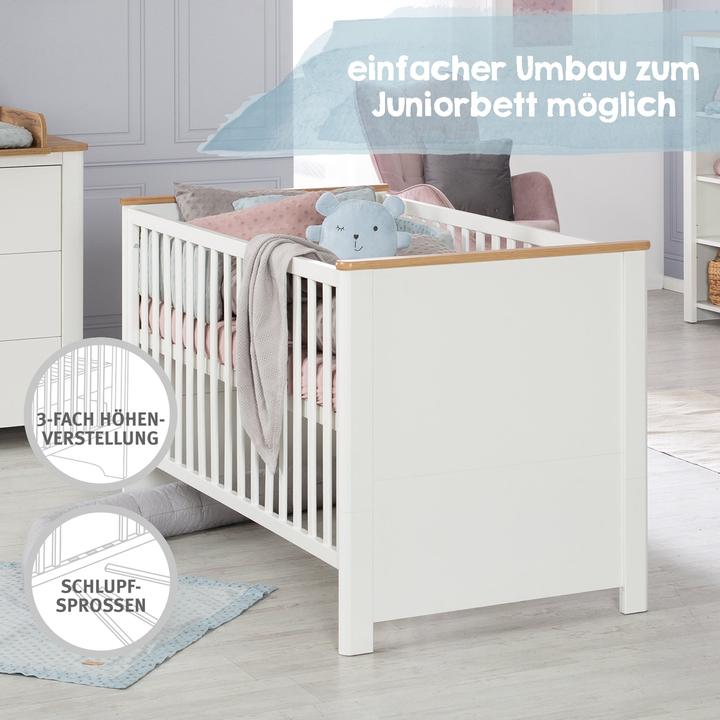 Image du produit Roba Ava (Lit de bébé, Unité de changement, Armoires pour enfant)