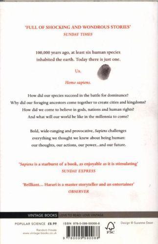 Produktbild Sapiens (Englisch, Yuval Noah Harari, 2015)