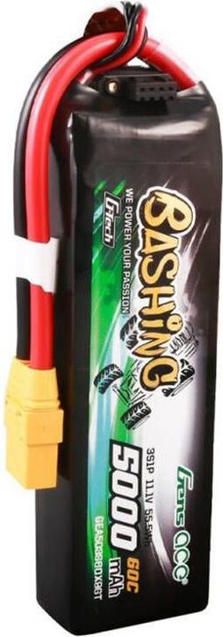 Immagine prodotto Gens Ace Batteria GensAce 5kmAh 11.1V 60C 3S1P,spina XT90 (11.10 V, 5000 mAh)