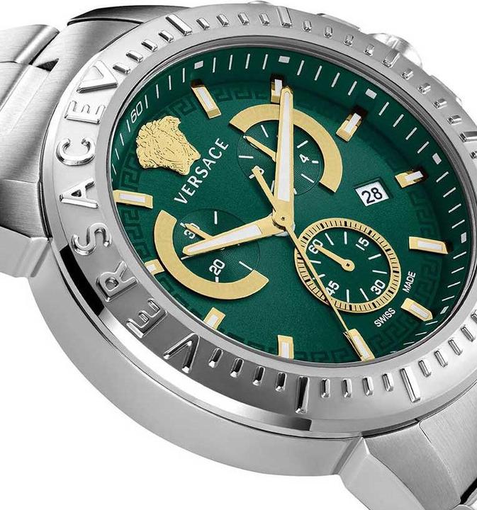 Image du produit Versace VE2E00821 New Chronograph Montre Homme 45mm 5ATM (Chronographe, 45 mm)