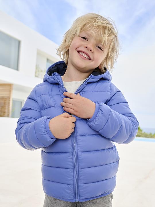 Immagine prodotto Vertbaudet Jungen Light-Steppjacke mit Kapuze und Recycling-Polyester (122)