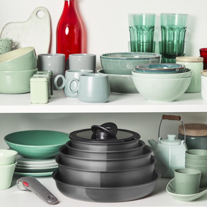 Image du produit Tefal Ingenio Renew Set de poêles (26 cm, Ensemble de casseroles et de poêles de cuisson, Aluminium)