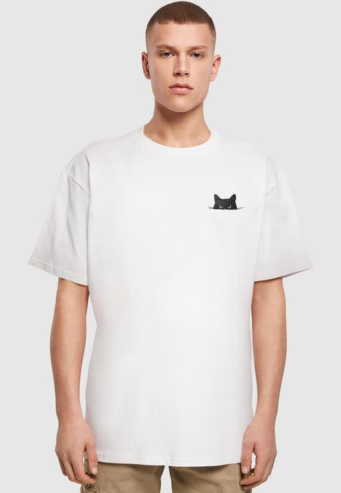 Produktbild Merchcode Halloween - Cat Tee - 175673 (XXL)