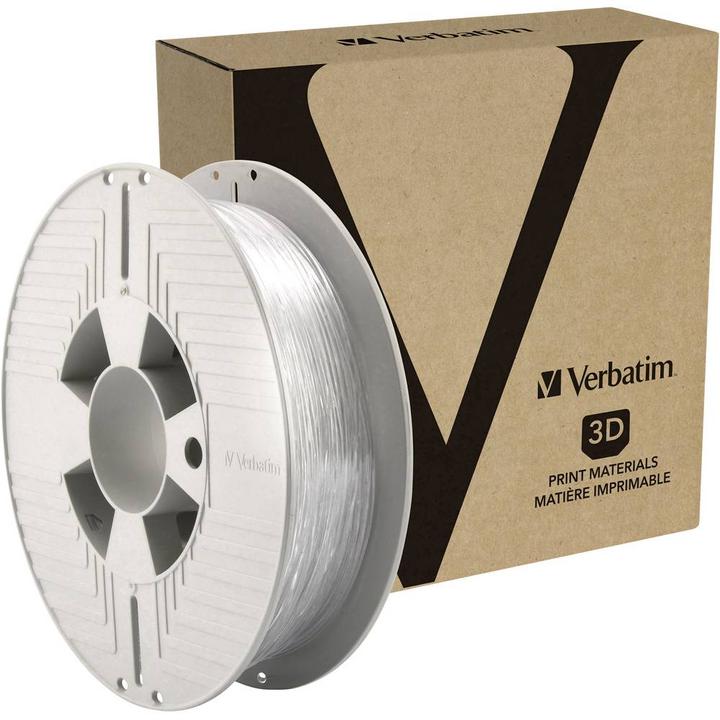 Actual product image Verbatim Durabio (PC, 1.75 mm, 500 g, Transparent)