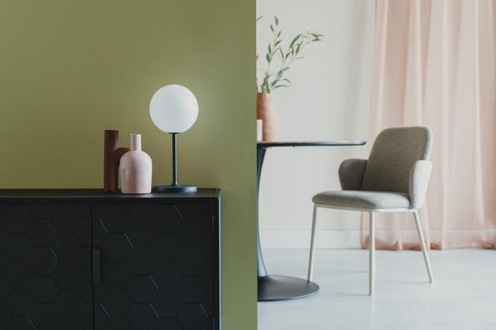 Actual product image Zuiver Hub Table Lamp Blue