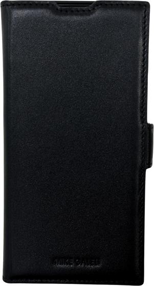 Produktbild Mike Galeli Book-Cover Echtleder Fabio black (Samsung Galaxy S24 Ultra)