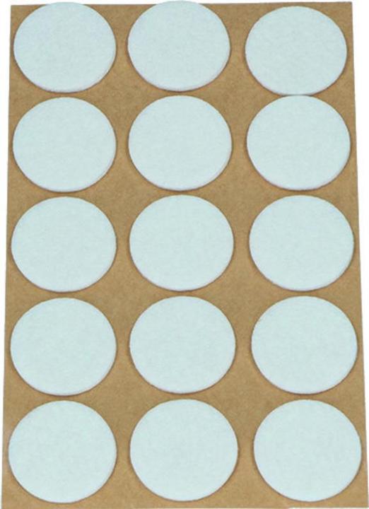 Actual product image OK-Line Felt gliders round, self-adhesive (Felt gliders, 15 Piece)