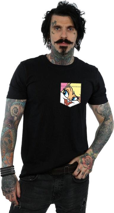 Produktbild Looney Tunes Lola Bunny Face Faux Pocket TShirt (S)