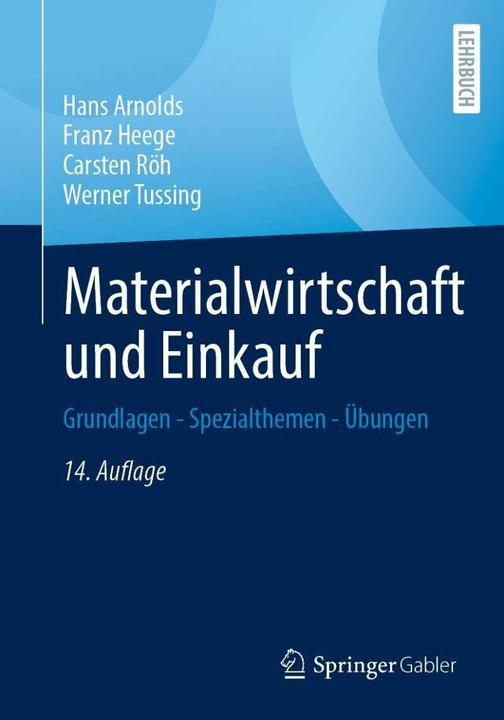 Image du produit Materialwirtschaft und Einkauf (Allemand, Franz Heege, Carsten Röh, Werner Tussing, Hans Arnolds, 2022)