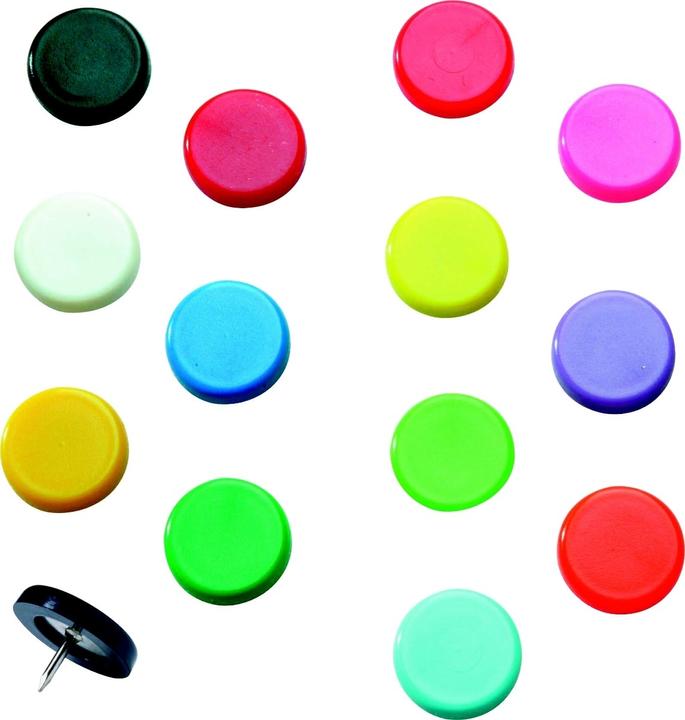 Laurel Super tear nail 14mm PU=100 pieces assorted basic and fluorescent colours (1 Piece, 10 mm)