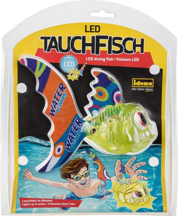 Produktbild Idena Tauchfisch grün mit Licht