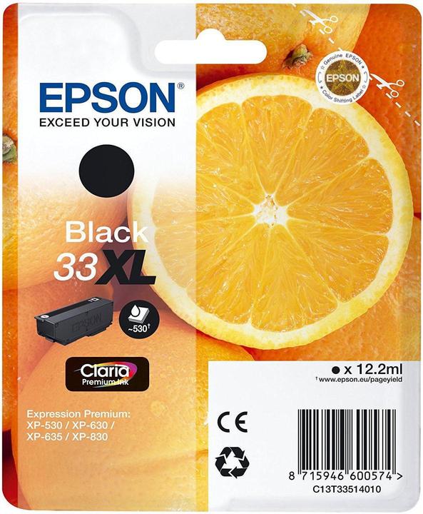 Produktbild Epson 33XL Claria Premium (BK)