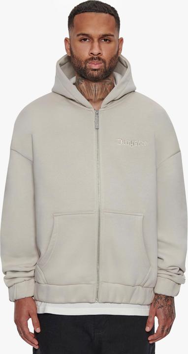 Actual product image Dropsize Super Heavy Oversize Blank Zip Hoodie - 124677 (S)