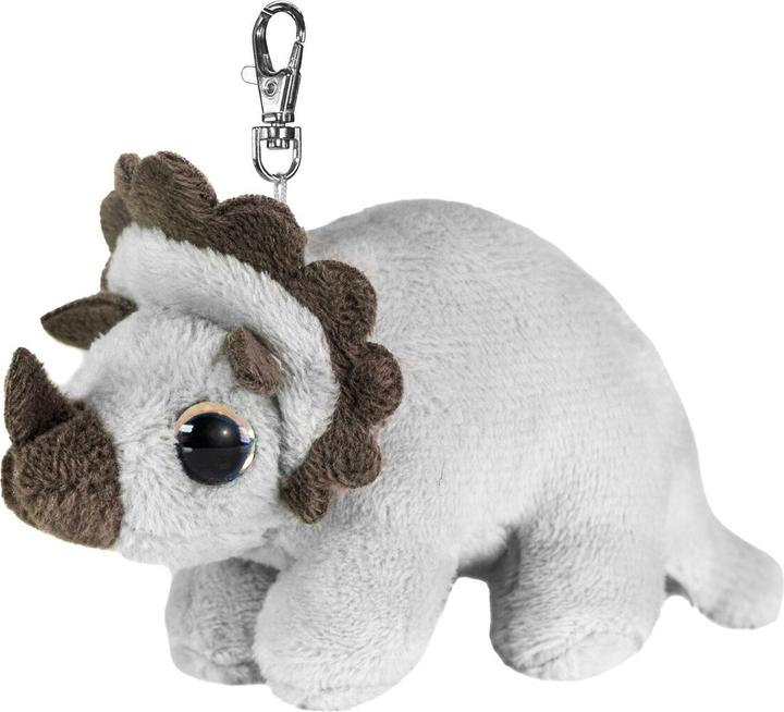 Lumo Stars Schlüsselanhänger – Triceratops, 8,5 cm