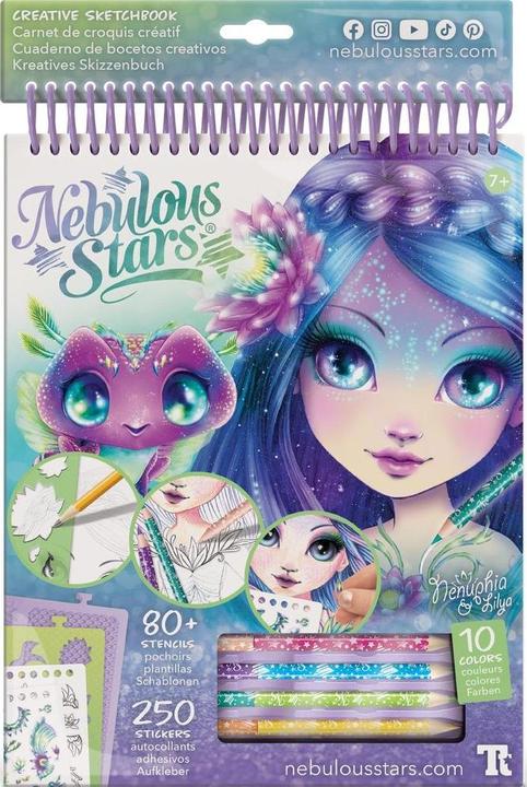 Actual product image Nebulous Stars Birthday countdown calendar (Multilingual)