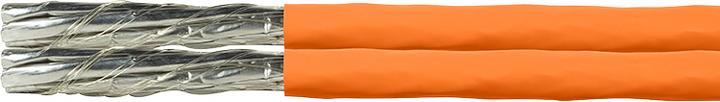 Produktbild LogiLink CPV0065 - Cat.7 Verlegekabel S/FTP 1000 MHz duplex orange 50 m - Verlegekabel - (S/FTP, CAT7, 50 m)