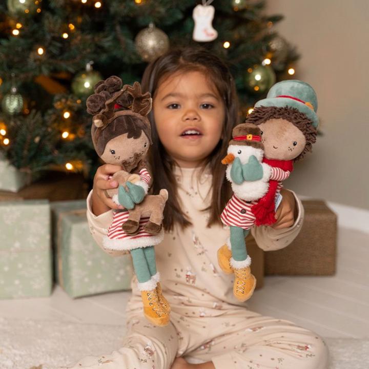 Produktbild Little Dutch Kuschelpuppe Weihnachten Jake cm