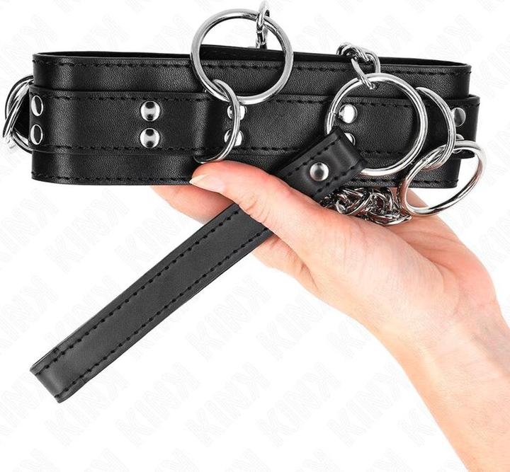 Productafbeelding Kink 3-RINGS SLAVENKETTING MET LINT 80 CM 53 X 5 CM