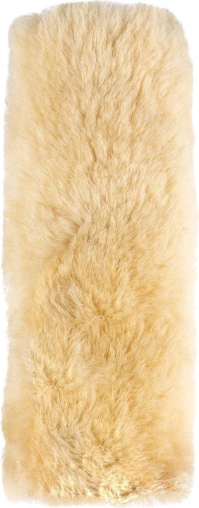 Actual product image Walser Belt pad Millie made of lambskin, 2 pieces car belt protector beige
