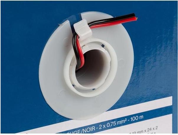 Actual product image Cables SPEAKER WIRE - RED/BLACK - 2 x 0.75 mm² - 100 m (100 m, 0.75 mm²)
