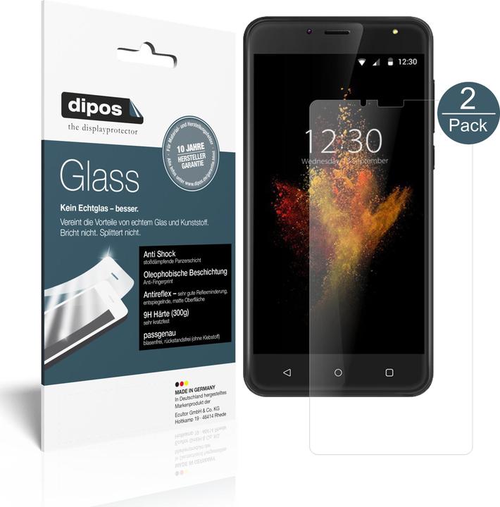 Produktbild Dipos Displayschutz Anti-Shock (1 Stück, Wieppo S6 Lite)