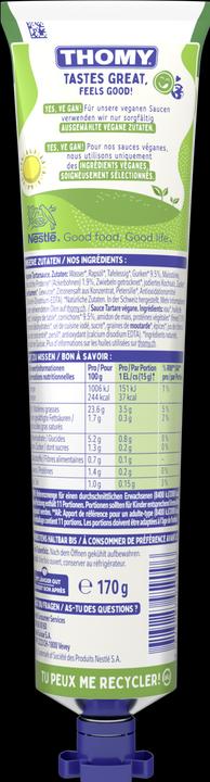 Actual product image THOMY Vegan Tartare Sauce (170 g)