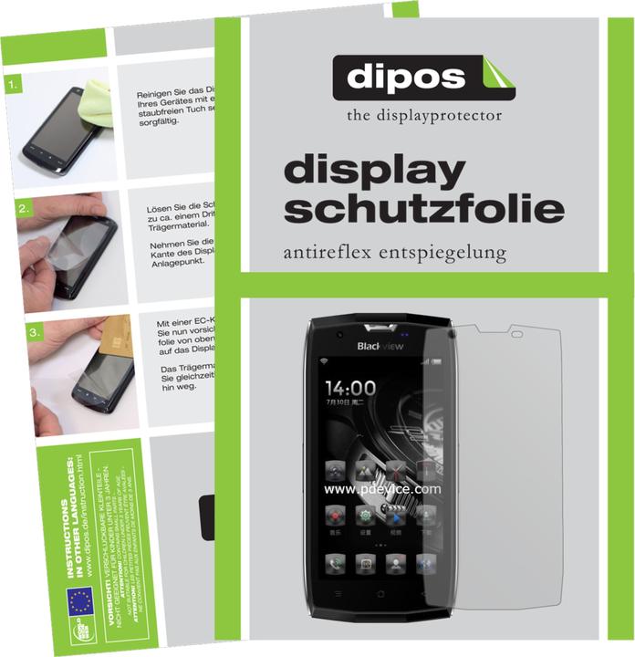 Image du produit Dipos Film de Protection d’écran Anti-reflet (2 pièce(s), Blackview BV7000 Pro)