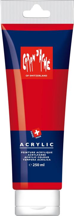 Produktbild Caran d'Ache Acrylic (Scharlachrot, 250 ml)