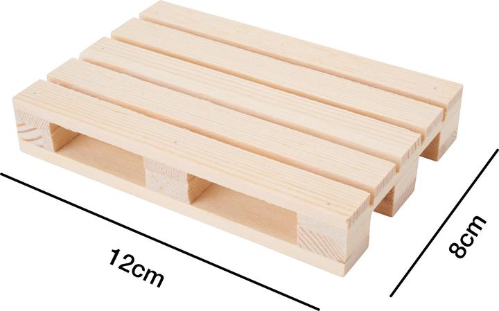 Produktbild Stafil Holz-Palette (12 x 8 cm)